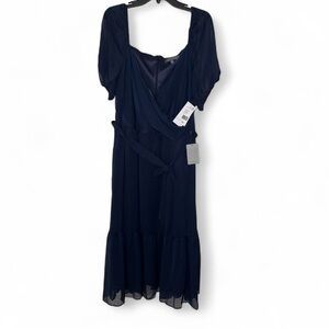 Julia Jordan Dress, size 14, Navy Blue, NWT